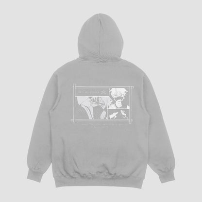 (White Heather) "Kakashi" Goyana Hoodie